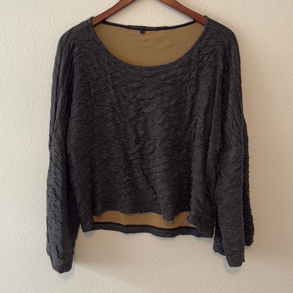 Scrunch Sweater - Scoop Neck